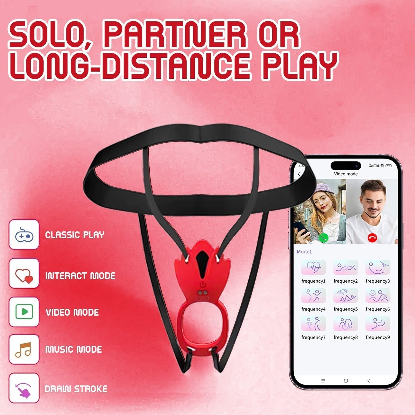 💥 2025 Limited 70% ️OFF 💦 PulzePair Suptruck™ Wearable Vibrator X9 📱 Pulse Panty Global Control & 9 Modes