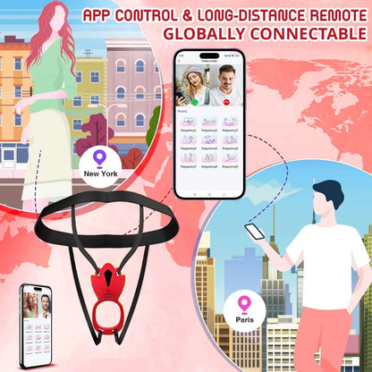 💥 2025 Limited 70% ️OFF 💦 PulzePair Suptruck™ Wearable Vibrator X9 📱 Pulse Panty Global Control & 9 Modes