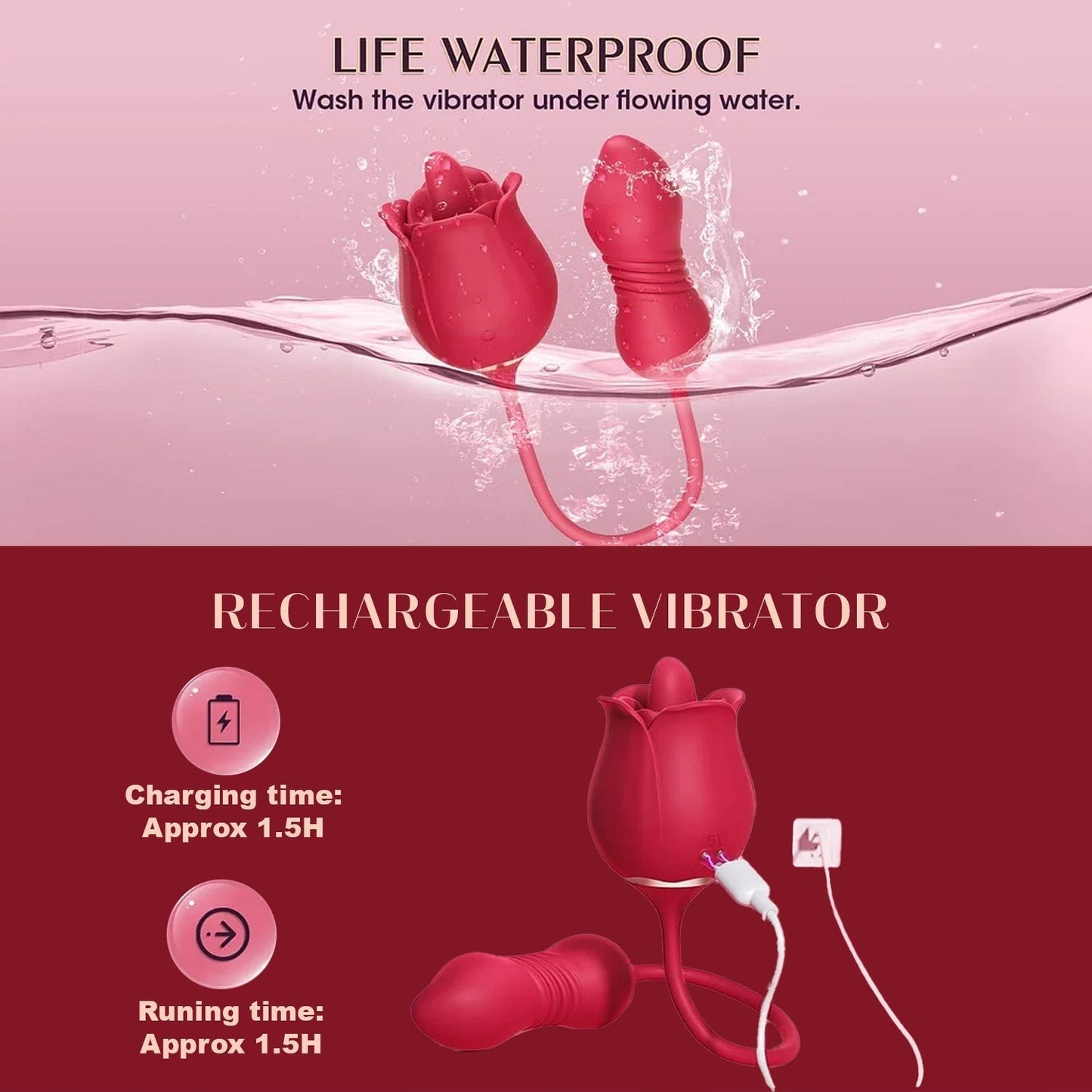 💥 2025 Limited 70% OFF 💦 ROSEA Tease & Please Suptruck Vibrator