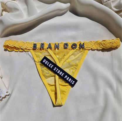 Personalized Thong