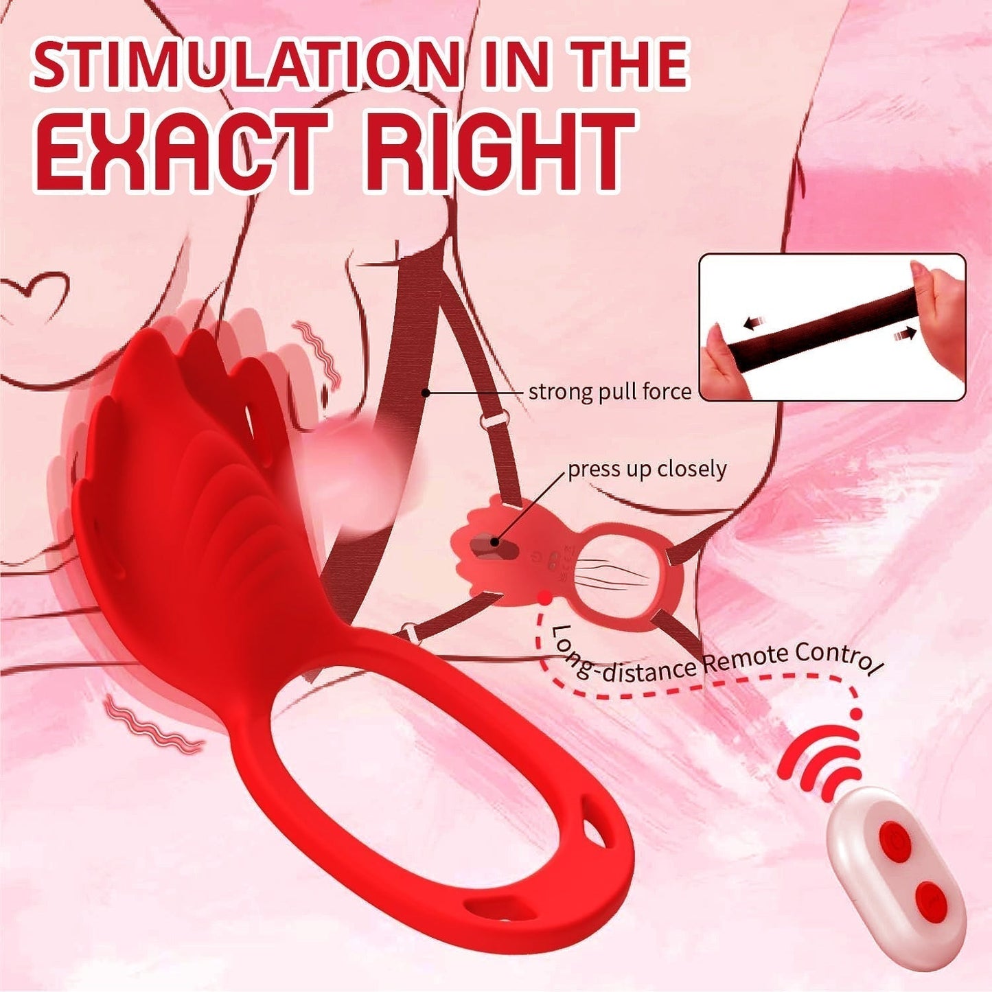 💥 2025 Limited 70% ️OFF 💦 PulzePair Suptruck™ Wearable Vibrator X9 📱 Pulse Panty Global Control & 9 Modes