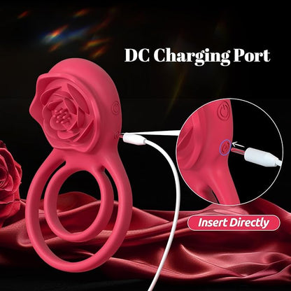 💥 2025 Limited 70% OFF 💦 ROSELINK Suptruck Kiwinet® 3 in 1 Dual Ring Rose Vibrator