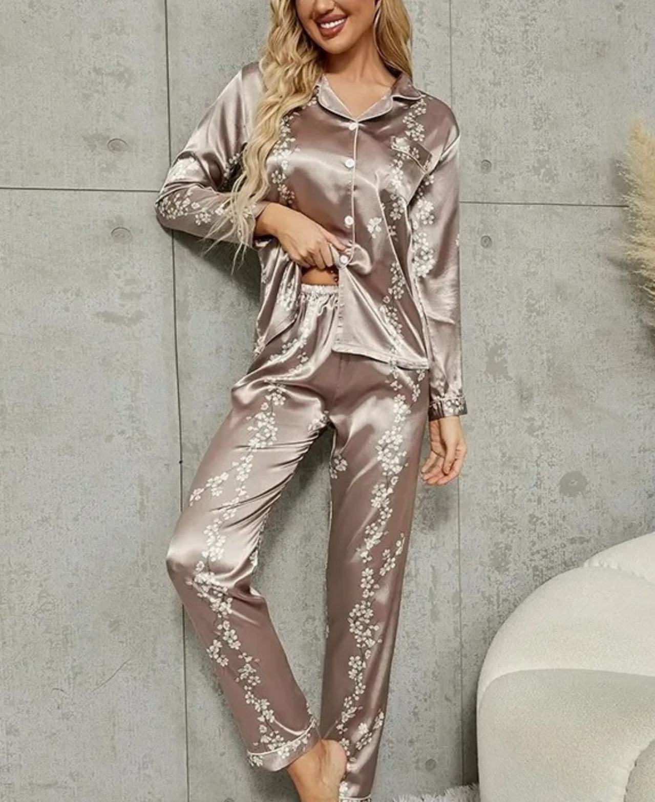 JULIE | 2-CZĘŚCIOWA KOSZULA NOCNA