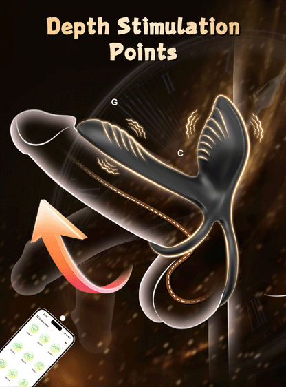 💥2025 Black Rose Ring-FLORAX 15° Curve Boost & Bloom Cock Ring-4 in 1 Couple Toy Penis Ring