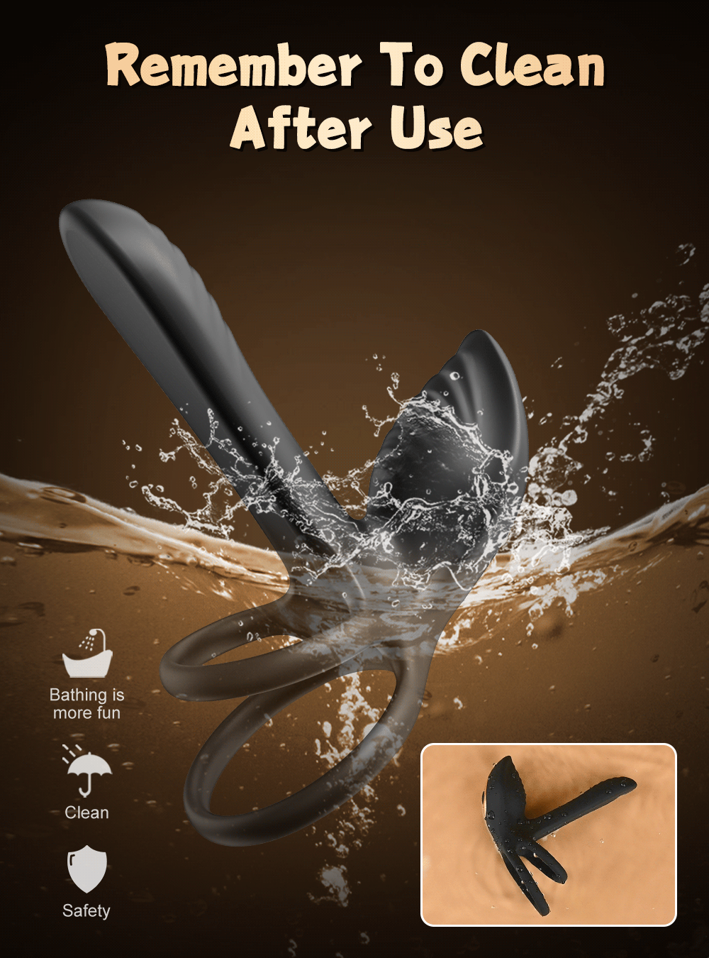 💥2025 Black Rose Ring-FLORAX 15° Curve Boost & Bloom Cock Ring-4 in 1 Couple Toy Penis Ring