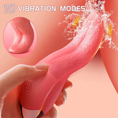 💥2025 New RNipple Vagina -Powerful Tongue Licking Vibrator
