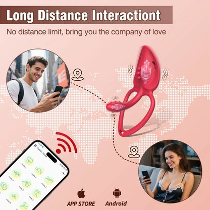 💥 2025 Limited 70% OFF 💦 + CRAVOX 9-Mode Dual Pleasure Ring